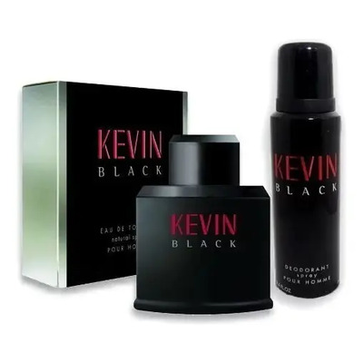 Perfume Kevin Black Hombre EDT 100ml Cítrico Amaderado Vegano | MercadoLibre