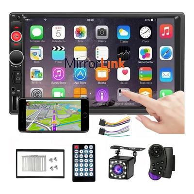 Estéreo Para Auto Fnbrli Mirror Link 7 7010b Con Cámara | Envío gratis