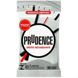 Preservativo Ice Prudence Masculino Efeito Retardante 3 Unid