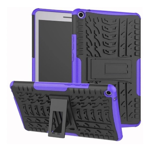 Funda Compatible Huawei Mediapad Uso Rudo + Mica Completa