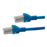 Cable De Red / Patch Cord Certificado Cat6 2 Mts Azul