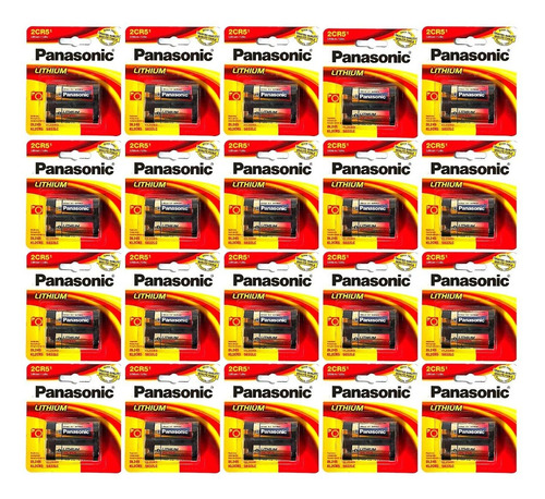 2cr5 Panasonic No Recargable 2cr5 Litio 6v - 20 Piezas