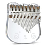 Piano Kalimba Thumb, 21 Teclas, Portátil, Cristal Mbira Wi