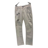 Jeans Hombre Cara Cruz Original Roto Talle 32 Impecable