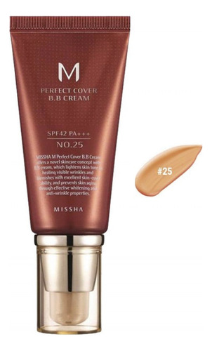Missha M Perfect Cover Bb Cream Spf 42 Pa+++ Base Maquillaje