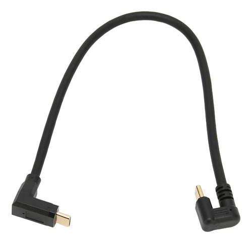 Cable De Extensión Usb C De 10 Gbps, 4k, 60 Hz, 90 Grados, U