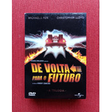 Box 3 Dvds - De Volta Para O Futuro - A Trilogia ( Seminovo)