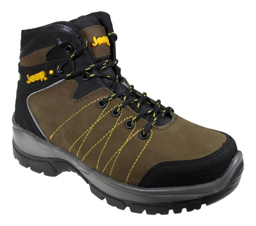 Botas Jeep Con Casquillo Senderismo Para Hombre 18006