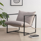 Zinus Aidan Sling Accent Chair / Sillón Con Marco De Metal C