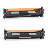 Pack 2 Toner Para Hp 17a Cf217a