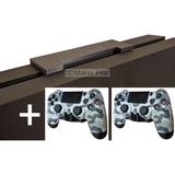 Combo Soportes Pared Ps4 + Joysticks +organizador +auricular