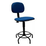 Cadeira Caixa Balcão E Recepção Azul (direto De Fabrica)