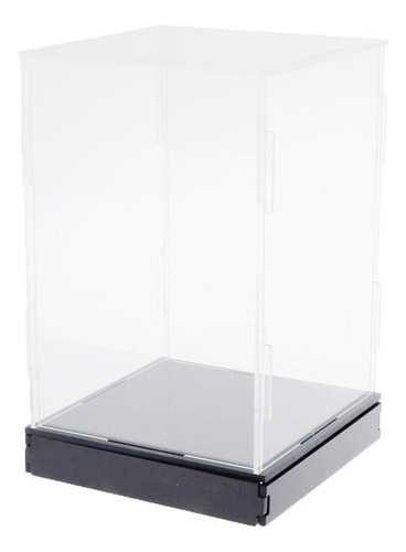 Caja De Exhibición De Acrílico Transparente 20x20x35cm