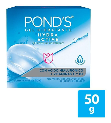 Gel Hidratante Ponds Hydra Active Aqua X - g a $708