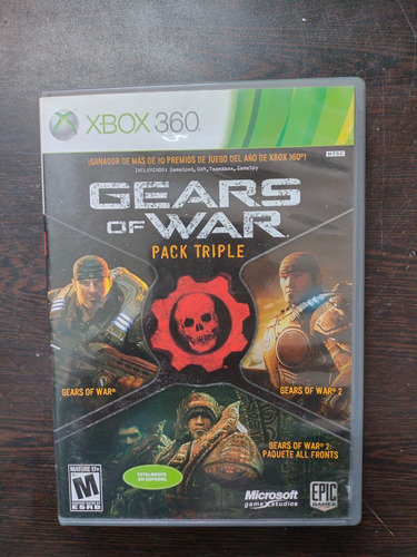 Gears Of War Xbox 360 Triple Pack - Fisicos