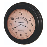 Reloj Pared Grand Central 50 Cm Deco Home Vintage Clásico 