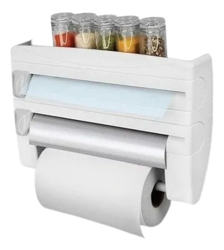 Dispensador De Papel Porta Nova 4 En 1