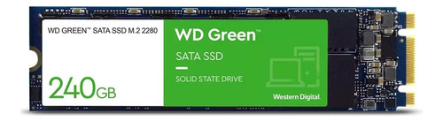 Ssd 240 Gb Wd Green, M.2, Leitura: 545mb/s - Wds240g3g0b