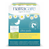 Natracare Natural De Ratón Con Alas Ultra, Regular, 14 Conde