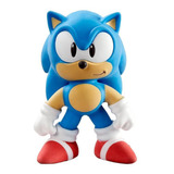 Boneco Elástico Que Estica Sonic Azul Goo Jit Zu Sunny 2699