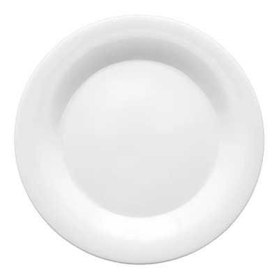 24 Platos Pan De Melamina Blanca Gruesa 15 Cm 6 Pulgadas | Meses sin interés