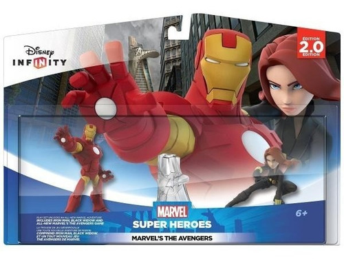 Xbox 360 Disney Infinity 2.0 Marvel, Kit De Figuras Y Disco