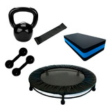 Kit Treino - Jump + Capa + Step + Halter + Band + Kettlebell