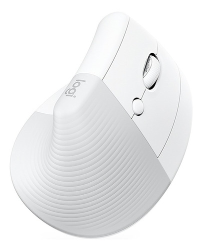 Mouse Vertical Logitech Lift For Business Ergonomico Color Blanco Crudo