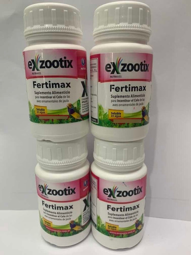 Fertimax Exzootix 80 Gr Encentivar Celo De Aves Ramos Mejía