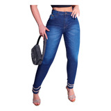 Calça Plus Size Jeans Feminina Com Lycra Premium Magnífica