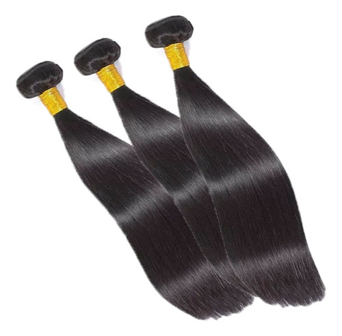 3x Extensiones Peluca De Fibra 20 Pulgadas Cortina (100gr)