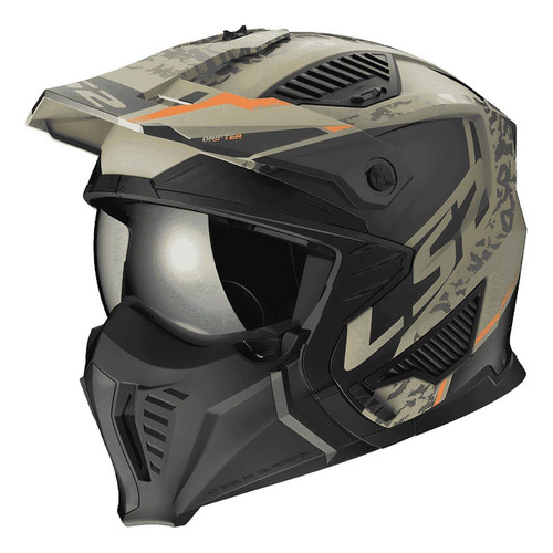 Casco Para Motocicleta Ls2  Drifter Devor Arena