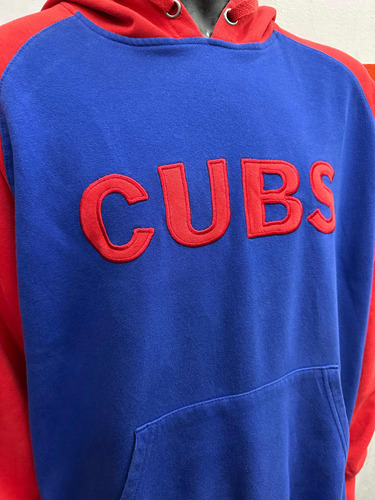 Buzo Canguro Majestic Mlb Chicago Cubs Talle Xl