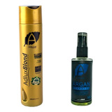 Argan Azul Adlux E Super Matizador Blond Adlux Cosmeticos 