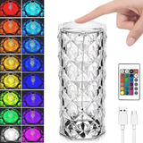 Lámpara De 16 Colores De Brillo Ajustable Touch Recargable