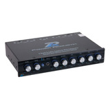 Preamplificador Ecualizador 4 Bandas Power Acoustik Pwm-16 Color Negro