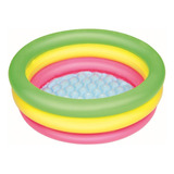 Alberca Inflable Redondo Bestway Summer Set Pool 51128 41l Multicolor