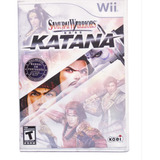 Jogo Samurai Warriors Katana Nintendo Wii Original 