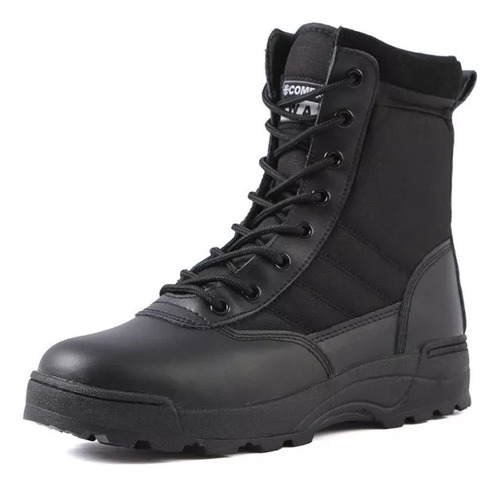 Botas Tácticas Militares Swat De Microfibra Para Hombre