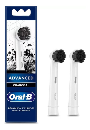 2 Cabezales De Repuesto Cepillo Oral-b Advanced Charcoal