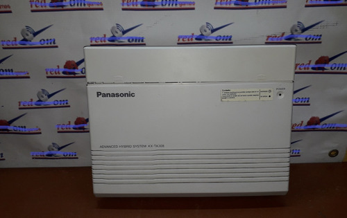 Conmutador Panasonic Kx-ta308 Basico 3 Lineas 8 Extensiones 