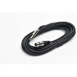 Cable Pro Audio Plug Mono A Canon Xlr Hembra 7,6 Cuota