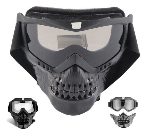 Lentes Tácticos Goggles Mascara Skull Careta Proteccion
