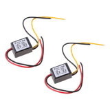 2x Dc-dc Buck Convertidor 12v A 5v 2a Módulo De Voltaje