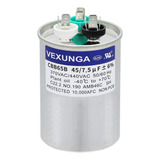 Vexunga 45/7.5 Uf 45+7.5 Mfd 370v O 440v Condensador De A/c