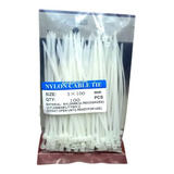 Amarras Plasticas Para Cables Y Otros De 3x100mm 600 Unidade