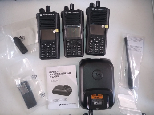 Radios Motorola Dgp5550e Y 8550e Digitales Vhf Y Uhf Complet