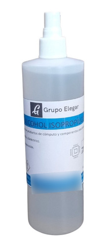 Limpiador Isopropilico 99.8% Pureza 500ml 1pz