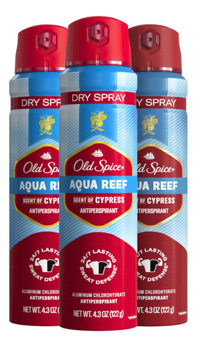 Old Spice Antiespirante Y Desodorante Para Hombre En Espray.