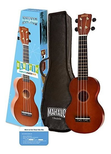 Pack Básico De Ukelele Soprano Mahalo Rainbow Series